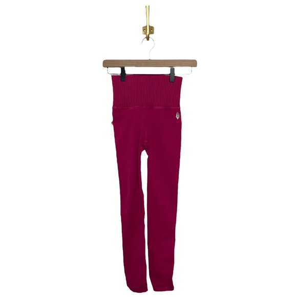 NWOT Free People Movement Good Karma 7/8 Leggings size XS/S in Azalea - Picture 5 of 6